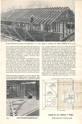 Cómo Construí la Casa Popular Mechanics - Parte II - Agosto 1951