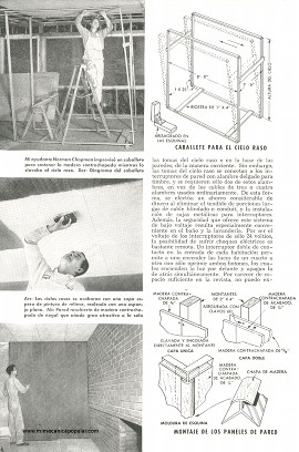 Cómo Construí la Casa Popular Mechanics - Parte III - Septiembre 1951