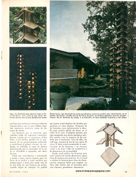 Linternas Que Embellecen El Jardín - Octubre 1962