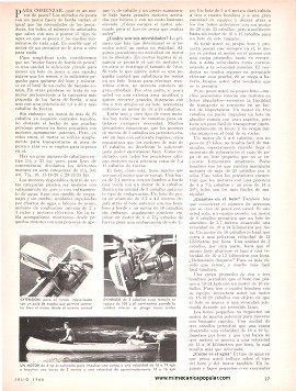 Lo que debe saber al comprar un motor de pesca - Julio 1966