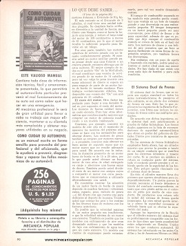 Lo que debe saber al comprar un motor de pesca - Julio 1966