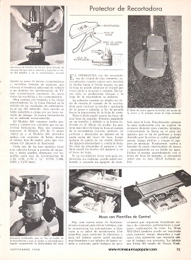 Potente Esmeriladora de Pequeño Tamaño - Septiembre 1968