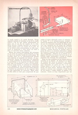 Silla de Ruedas a Motor - Mayo 1953