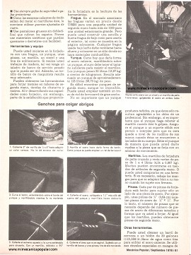Usted también puede ser herrero - Septiembre 1978