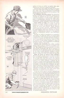 Cómo Usar Tubería de Metal - Marzo 1956