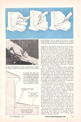 Conserve Su Sótano Seco - Diciembre 1953