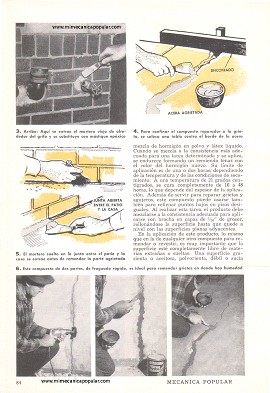 Materiales Para Reparar Hormigón-Concreto - Octubre 1960