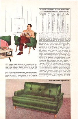 Dos Materiales que Simplifican la Tapicería - Enero 1955