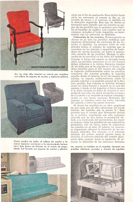 Dos Materiales que Simplifican la Tapicería - Enero 1955