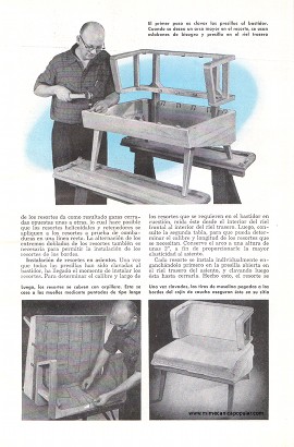 Dos Materiales que Simplifican la Tapicería - Enero 1955