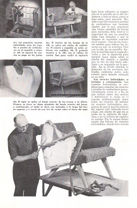 Dos Materiales que Simplifican la Tapicería - Enero 1955