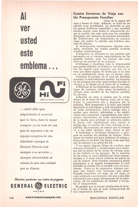 Cuatro Semanas de Viaje Con un Presupuesto Familiar - Parte II - Agosto 1958