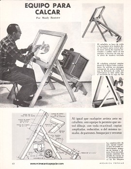 Equipo Para Calcar - Octubre 1963