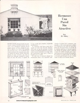 Hermosee Una Pared Sin Atractivo - Octubre 1963