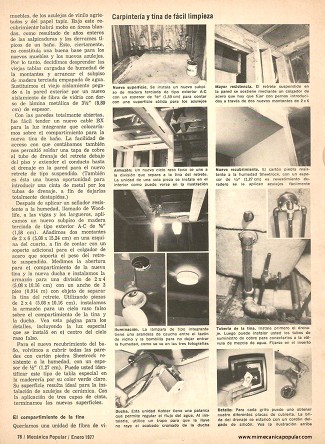 Remodele su Ba&ntilde;o - Enero 1977