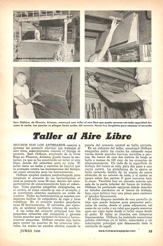 Taller al Aire Libre - Junio 1956