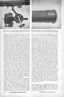 Haga Su Propia Vara de Pescar - Agosto 1953
