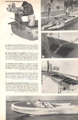 Novedades Nauticas de Julio 1957