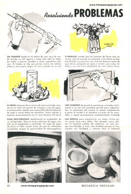 Resolviendo problemas del Hogar - Octubre 1960