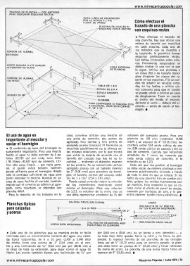 Trabajando con Hormig&oacute;n-Concreto - Julio 1974