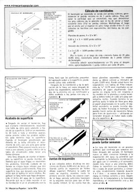 Trabajando con Hormig&oacute;n-Concreto - Julio 1974