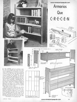 Armarios que crecen - Junio 1965