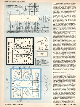 Haga su generador de sonidos electrónicos - Abril 1982