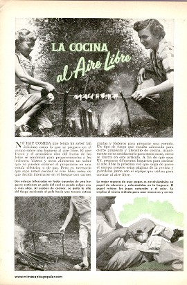 La Cocina al Aire Libre - Septiembre 1958