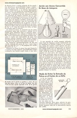 Mesa de Hierro Para el Tel&eacute;fono - Noviembre 1955