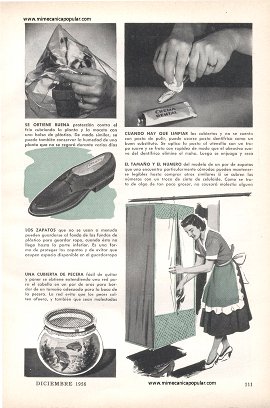 Resolviendo problemas del Hogar - Diciembre 1956