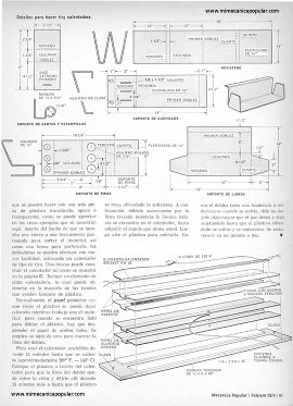 Trabajos con Plásticos - Febrero 1974