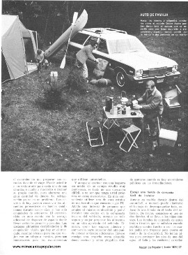 V&aacute;yase de Camping en su Autom&oacute;vil - Junio 1976