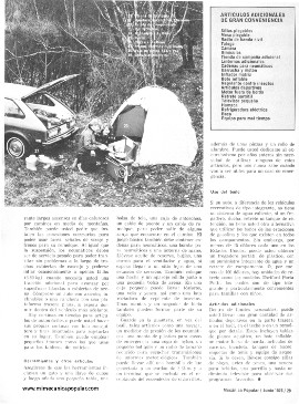 V&aacute;yase de Camping en su Autom&oacute;vil - Junio 1976