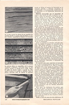Cómo Pintar Exteriores de Casas - Octubre 1954