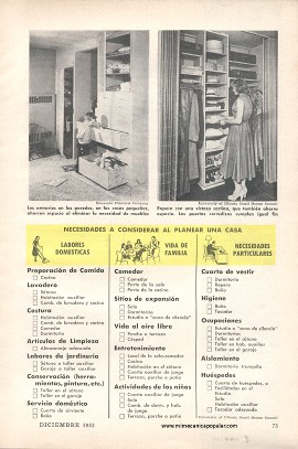 Cuando Usted Proyecta Su Casa - Diciembre 1953
