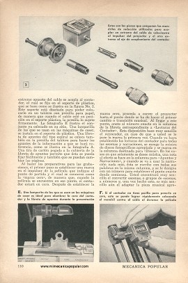 Doblaje de sonido en películas caseras - Febrero 1952