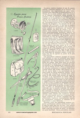 El ABC de la Pesca Costera - Agosto 1952