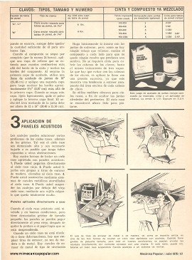 C&oacute;mo resolver los problemas del techo - Julio 1976