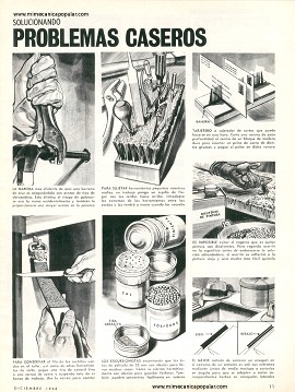 Solucionando Problemas Caseros - Diciembre 1968