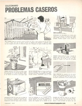 Solucionando Problemas Caseros - Febrero 1967