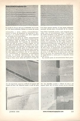 El Secreto de una Buena Enyesadura - Junio 1954