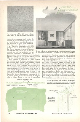 El Secreto de una Buena Enyesadura - Junio 1954