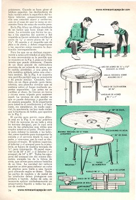 Equipo Para Patio y Barbacoa - Junio 1960