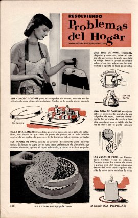Resolviendo problemas del Hogar - Febrero 1957