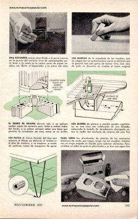 Resolviendo problemas del Hogar - Noviembre 1957