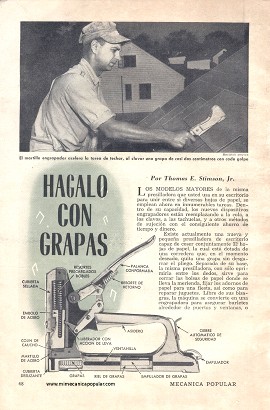 Hágalo con grapas - Abril 1954