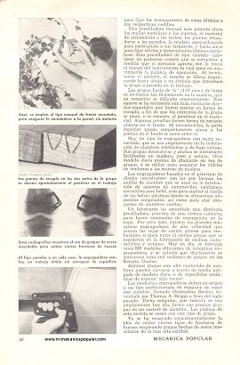 Hágalo con grapas - Abril 1954