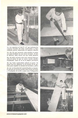 Modernice su casa con paneles translúcidos - Abril 1955