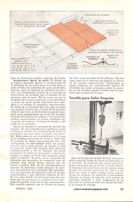 Modernice su casa con paneles translúcidos - Abril 1955