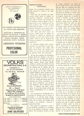 Proteja su Casa Contra ladrones - Abril 1975